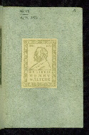 W.39, Front flyleaf ii, r