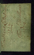 W.86, Front flyleaf iv,r
